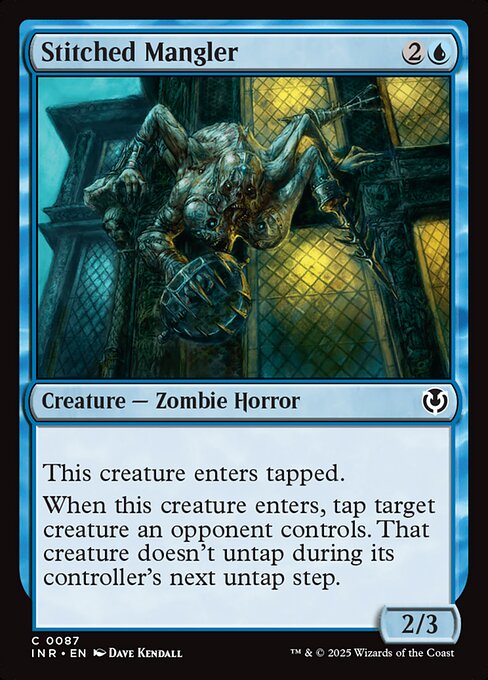Stitched Mangler - Innistrad Remastered (inr) #87 [Foil] [Foil]