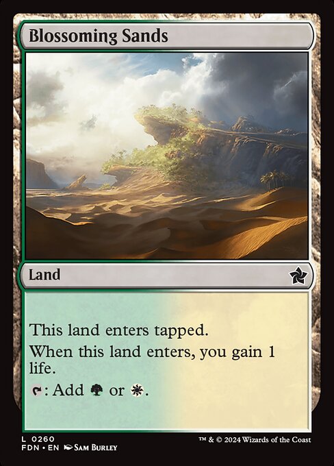 Blossoming Sands - Foundations () #260