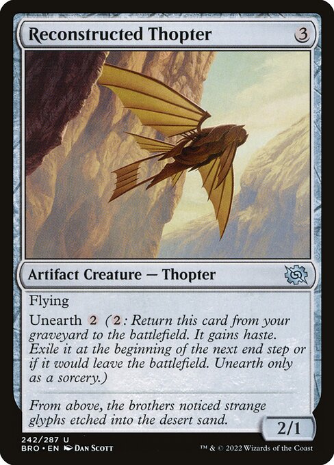 Reconstructed Thopter - The Brothers' War () #242