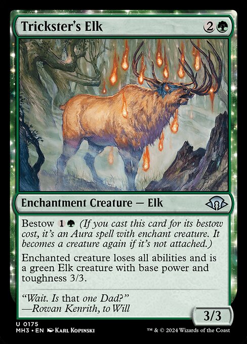 Trickster's Elk - Modern Horizons 3 (mh3) #175