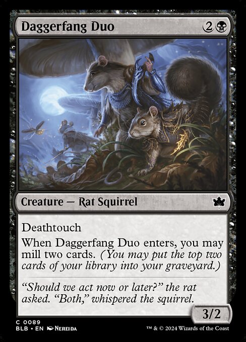 Daggerfang Duo - Bloomburrow () #89