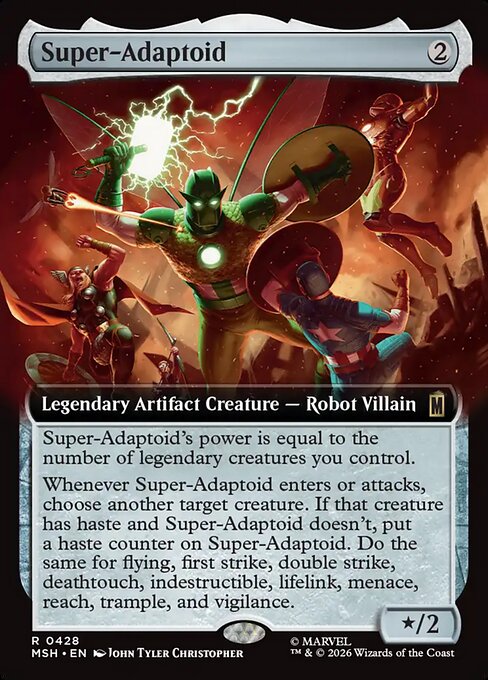 Super-Adaptoid - Marvel Super Heroes () #428 [Foil] [Foil]