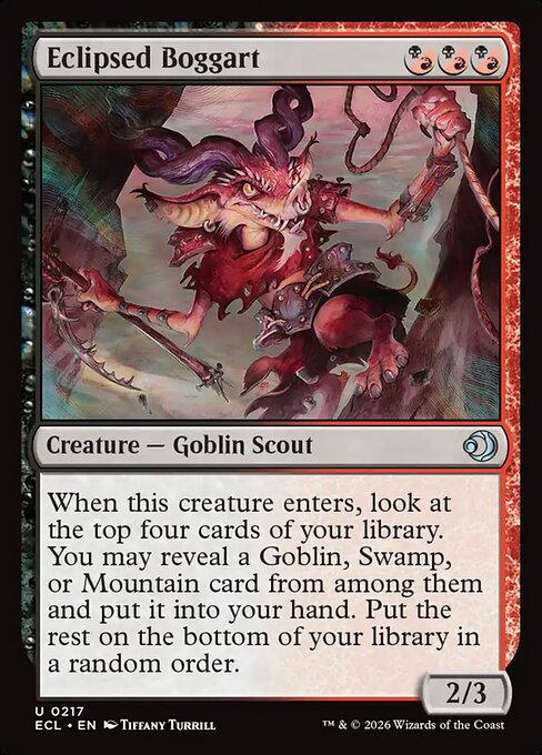 Eclipsed Boggart - Lorwyn Eclipsed (ecl) #217