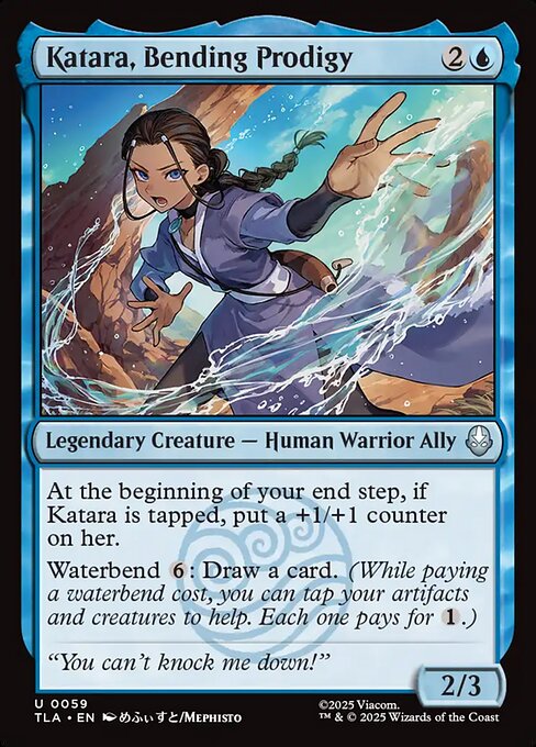 Katara, Bending Prodigy - Avatar: The Last Airbender () #59 [Foil] [Foil]