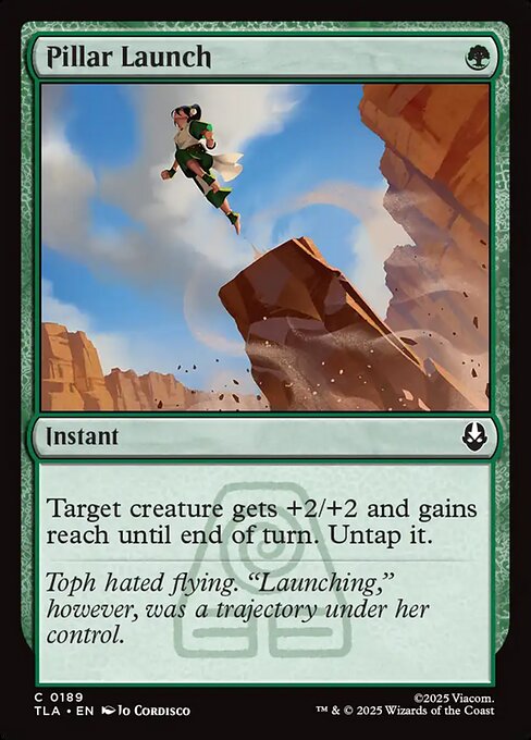Pillar Launch - Avatar: The Last Airbender () #189 [Foil] [Foil]