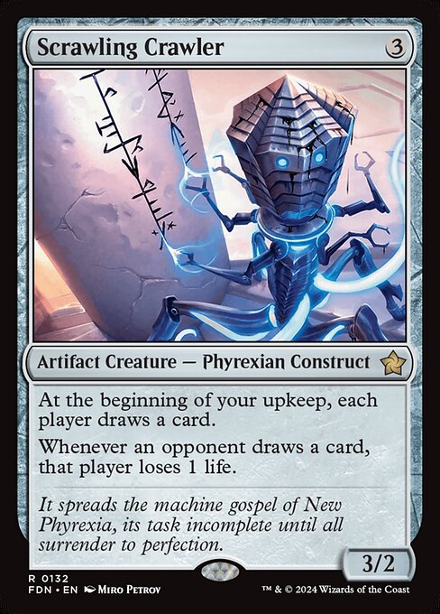 Scrawling Crawler - Foundations () #132 [Foil] [Foil]
