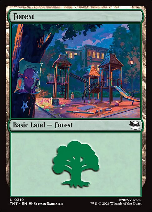 Forest - Teenage Mutant Ninja Turtles () #319 [Foil] [Foil]