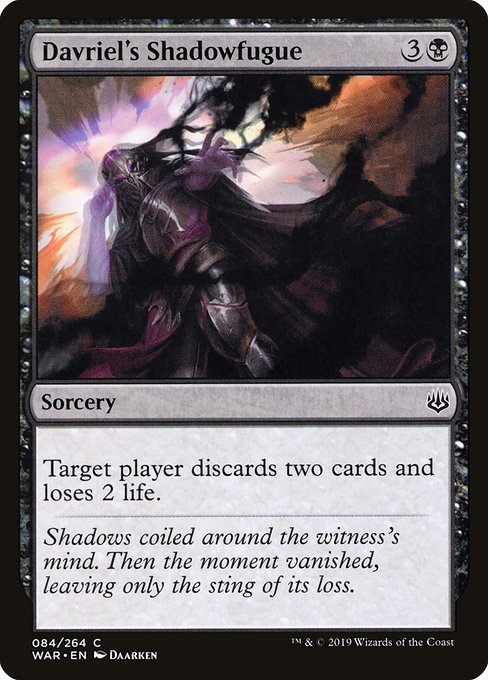 Davriel's Shadowfugue - War of the Spark () #84