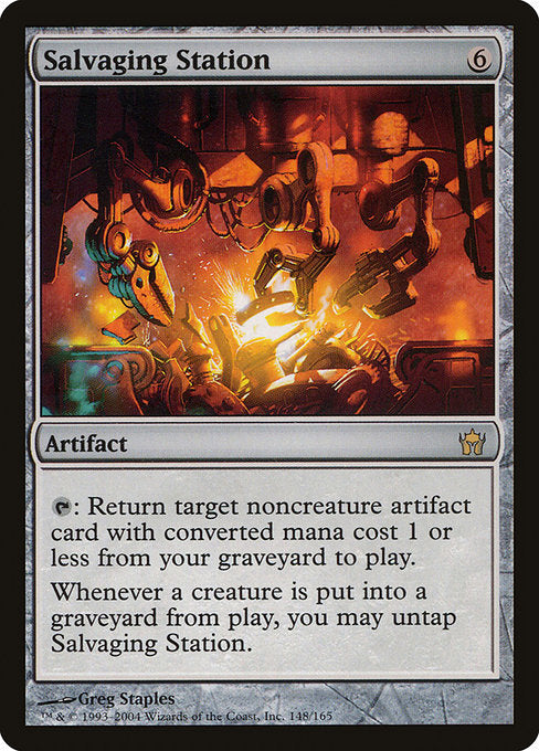 Salvaging Station - Fifth Dawn () #148 [Foil] [Foil]