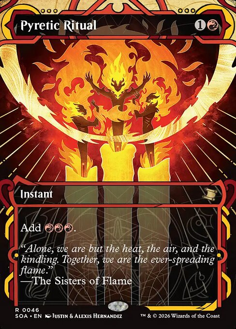Pyretic Ritual - Secrets of Strixhaven Mystical Archive () #46 [Foil] [Foil]