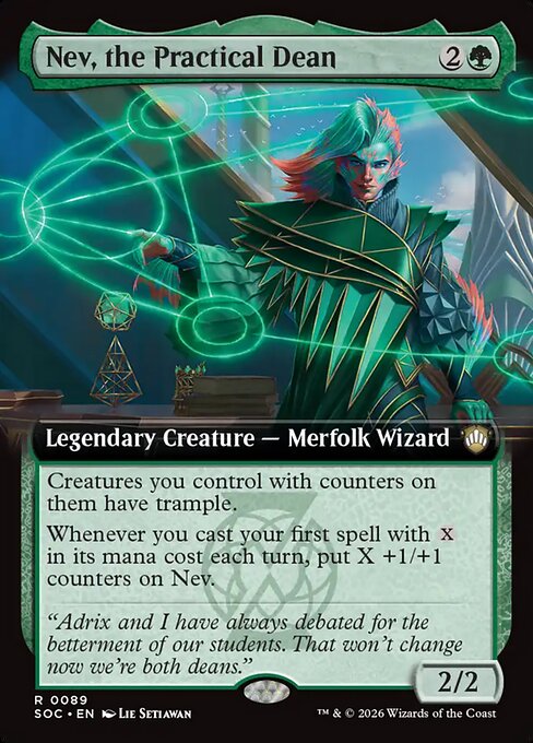 Nev, the Practical Dean - Secrets of Strixhaven Commander () #89