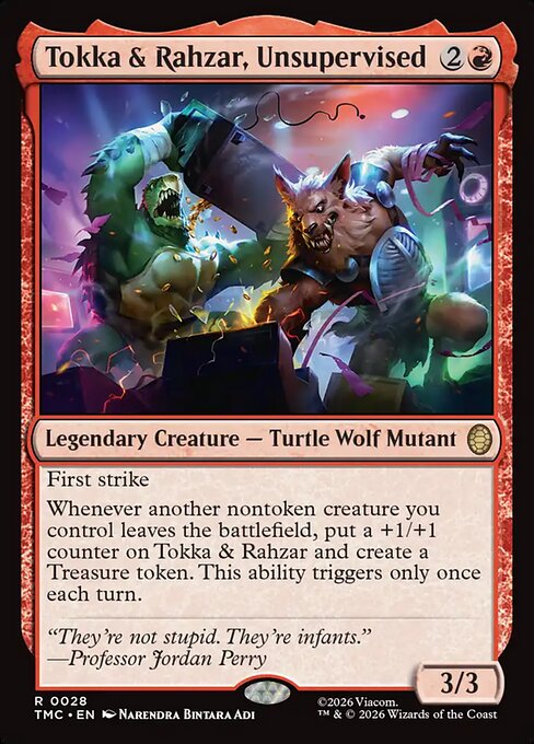 Tokka & Rahzar, Unsupervised - Teenage Mutant Ninja Turtles Eternal () #28