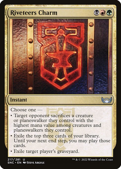 Riveteers Charm - Streets of New Capenna () #217