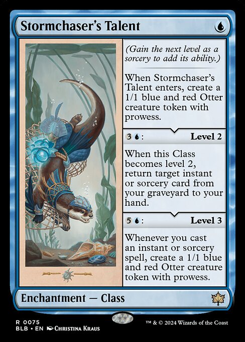 Stormchaser's Talent - Bloomburrow () #75