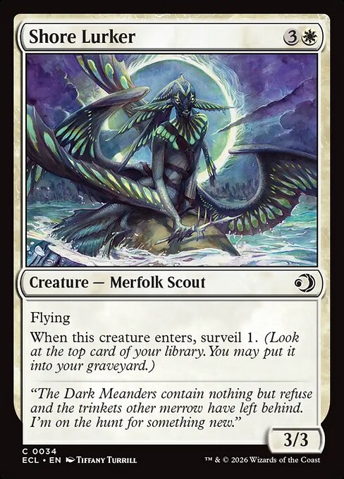 Shore Lurker - Lorwyn Eclipsed () #34