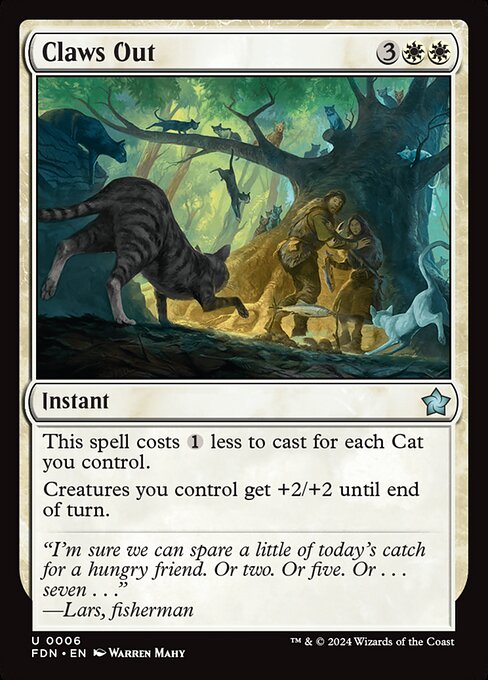Claws Out - Foundations () #6