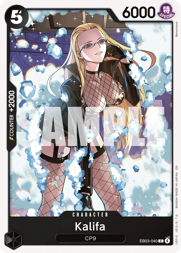 Kalifa - ONE PIECE HEROINES EDITION- [EB-03] / Memorial Collection [EB-01] (EB03-040) #040
