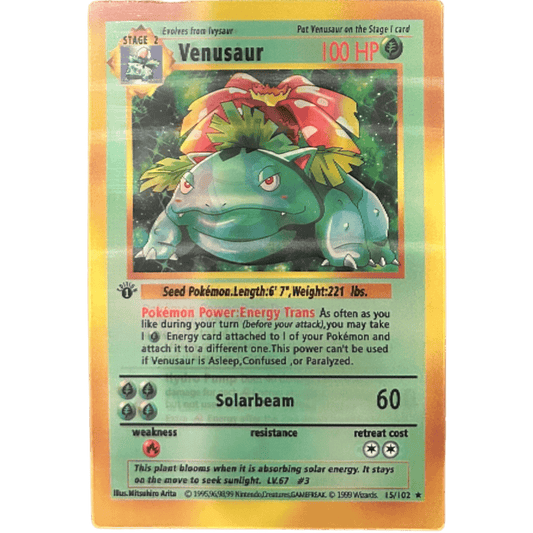 Charizard/Blastoise/Venusaur Anime 3D Sticker