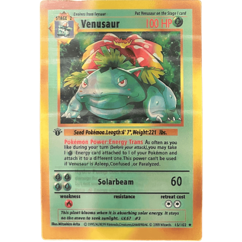 Charizard/Blastoise/Venusaur Anime 3D Sticker