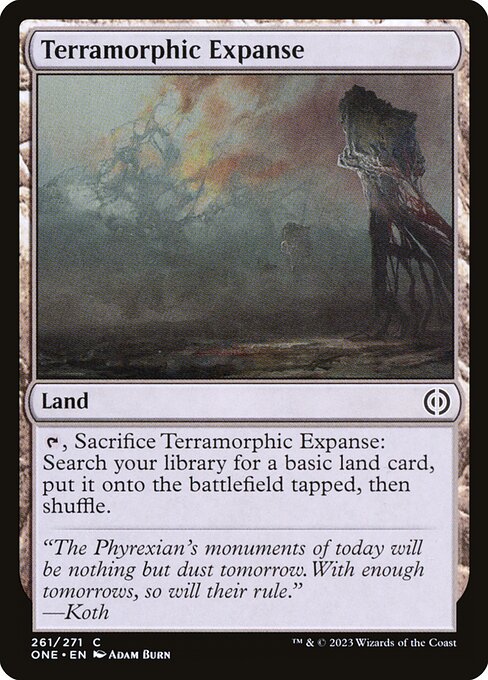 Terramorphic Expanse - Phyrexia: All Will Be One (ONE) #261