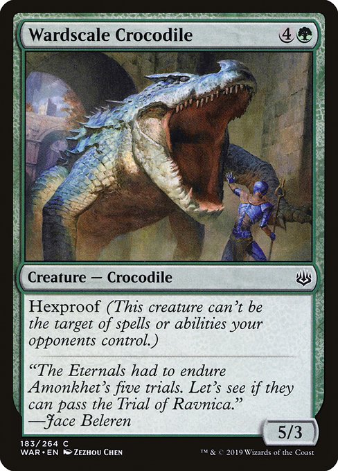 Wardscale Crocodile - War of the Spark () #183