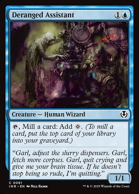 Deranged Assistant - Innistrad Remastered (inr) #61