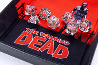FanRoll by Metallic Dice Games - The Walking Dead Dismembered Zombie Resin Poly Dice Set