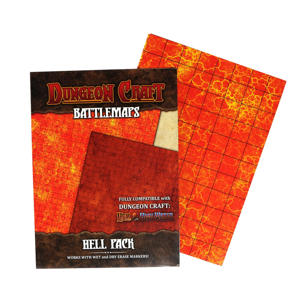 1985 Games - BattleMap – Hell Battle Map for DnD