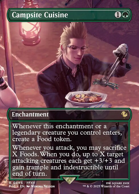 Campsite Cuisine - Final Fantasy Commander () #464 [Foil] [Foil]