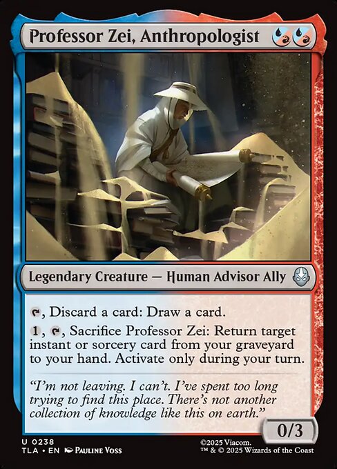 Professor Zei, Anthropologist - Avatar: The Last Airbender () #238