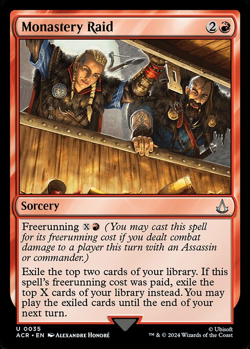 Monastery Raid - Assassin's Creed () #35 [Foil] [Foil]