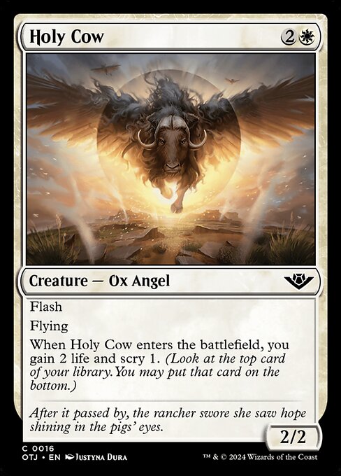 Holy Cow - Outlaws of Thunder Junction () #16