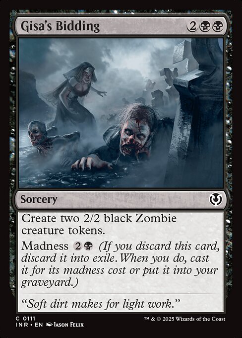 Gisa's Bidding - Innistrad Remastered (inr) #111
