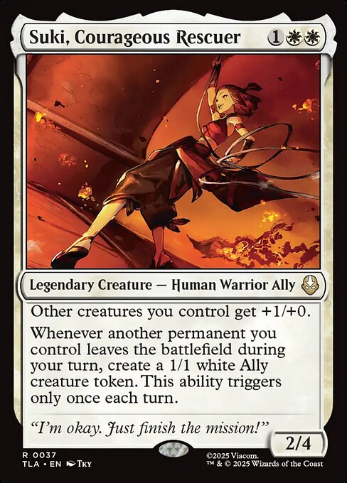Suki, Courageous Rescuer - Avatar: The Last Airbender () #37