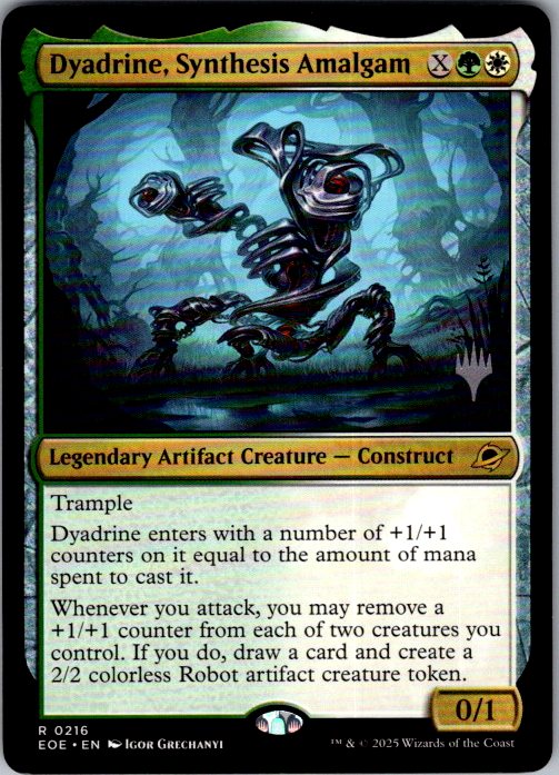 Dyadrine, Synthesis Amalgam - Edge of Eternities Promos (PEOE) #216p