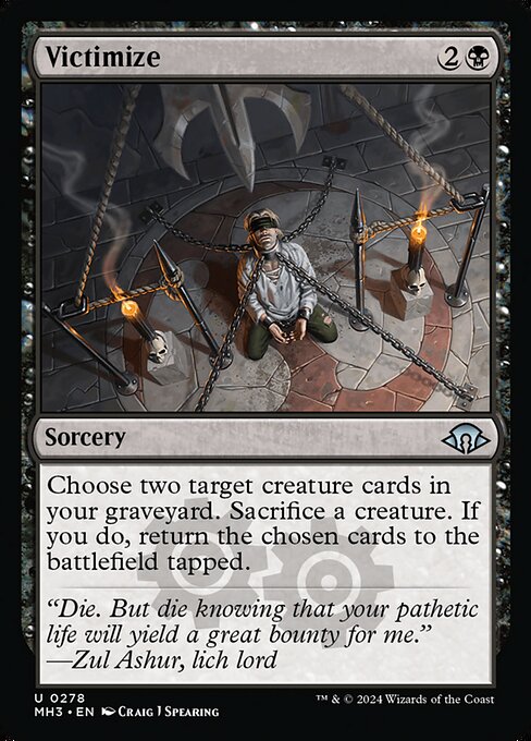Victimize - Modern Horizons 3 (mh3) #278 [Foil] [Foil]