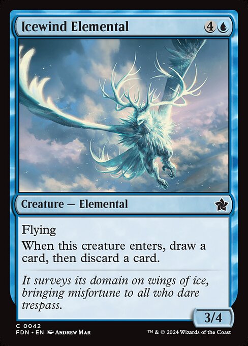 Icewind Elemental - Foundations () #42