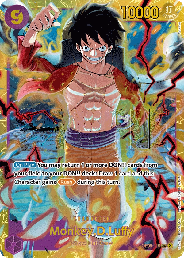 Monkey.D.Luffy - EMPERORS IN THE NEW WORLD- [OP-09] (OP09-119) #119