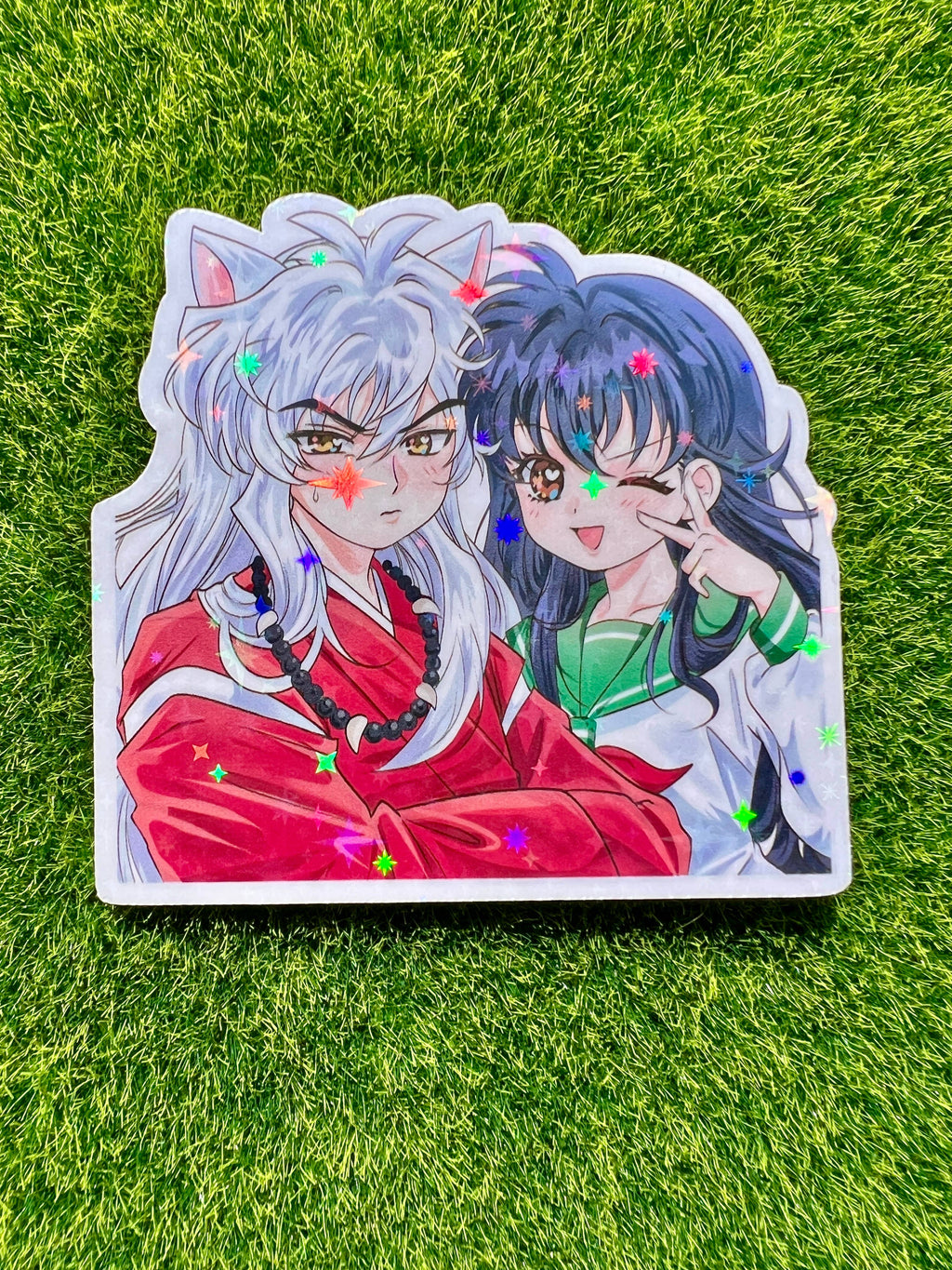 Inuyasha Peace Sticker
