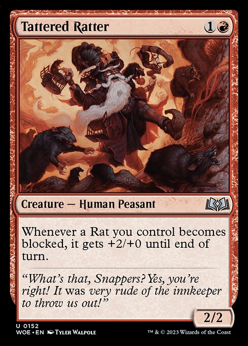 Tattered Ratter - Wilds of Eldraine () #152