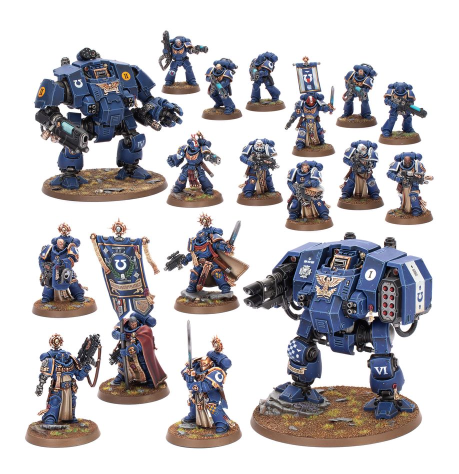 40k Battleforce - Space Marines Battleforce: Iron Halo Strike Force