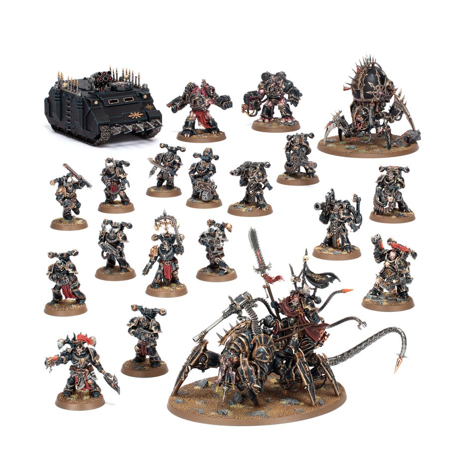 40k Battleforce - Chaos Space Marines Battleforce: Hellforged Warband