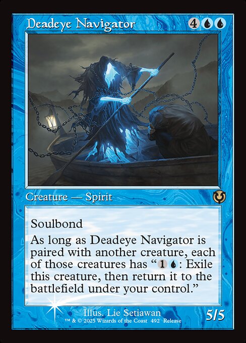 Deadeye Navigator - Innistrad Remastered (INR) #492 [Foil] [Foil]