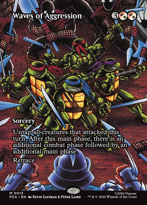 Waves of Aggression - Teenage Mutant Ninja Turtles Source Material () #13