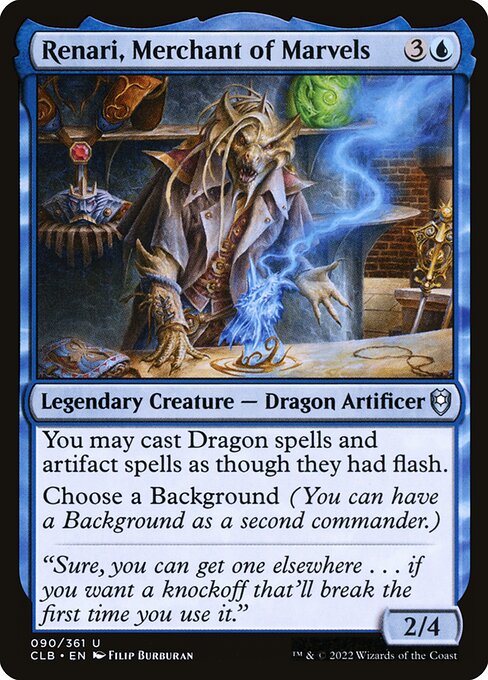 Renari, Merchant of Marvels - Commander Legends: Battle for Baldur's Gate () #90