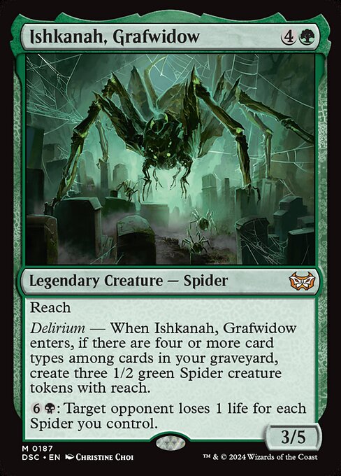Ishkanah, Grafwidow - Duskmourn: House of Horror Commander () #187