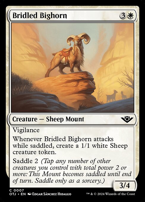 Bridled Bighorn - Outlaws of Thunder Junction () #7