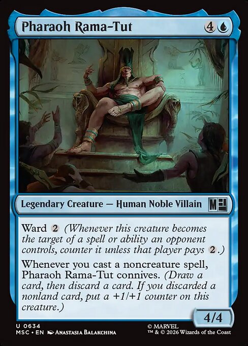 Pharaoh Rama-Tut - Marvel Super Heroes Commander () #634