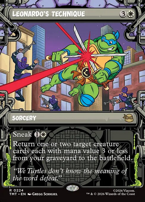 Leonardo's Technique - Teenage Mutant Ninja Turtles () #224