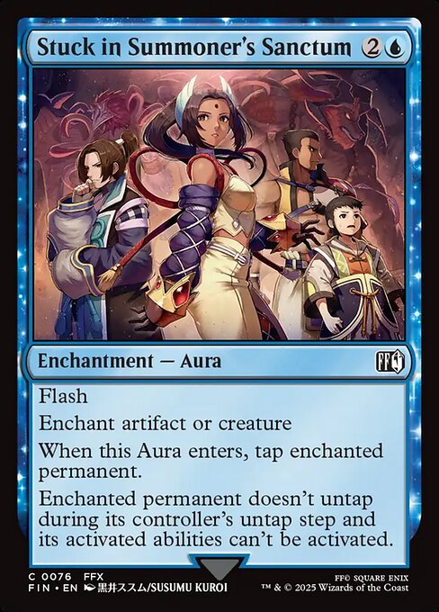 Stuck in Summoner's Sanctum - Final Fantasy (FIN) #76 [Foil] [Foil]